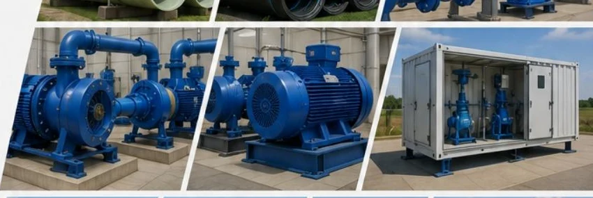 Water pumps and electric motors